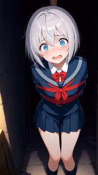 白髪ショート 洗脳