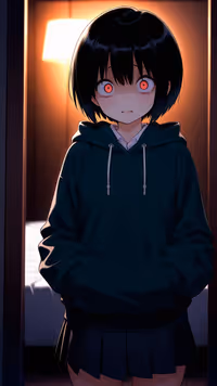 黒髪ショート洗脳2
